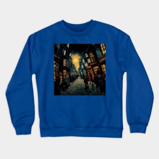 Starry Night in Diagon Alley Crewneck Sweatshirt